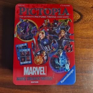 PICTOPIA Marvel Cinematic Universe Edition Picture- Trivia Card Game. New Open